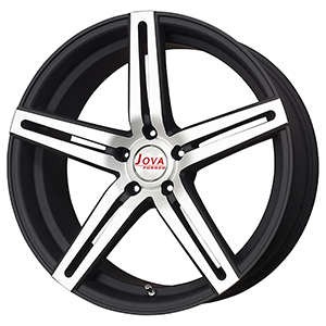 black machine rims