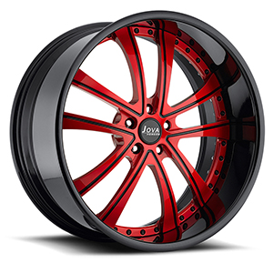 black and red rims black and red rims