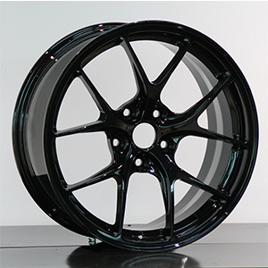bright black wheel