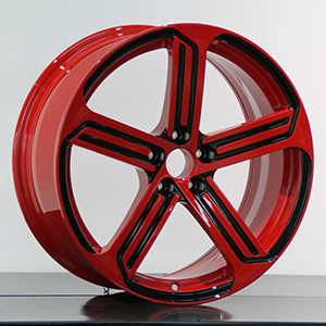 red and black rims red and black rims