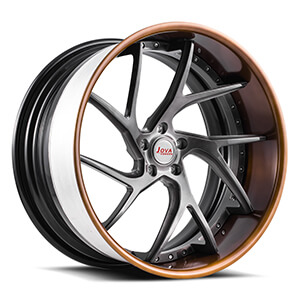 5 spoke aluminum wheels