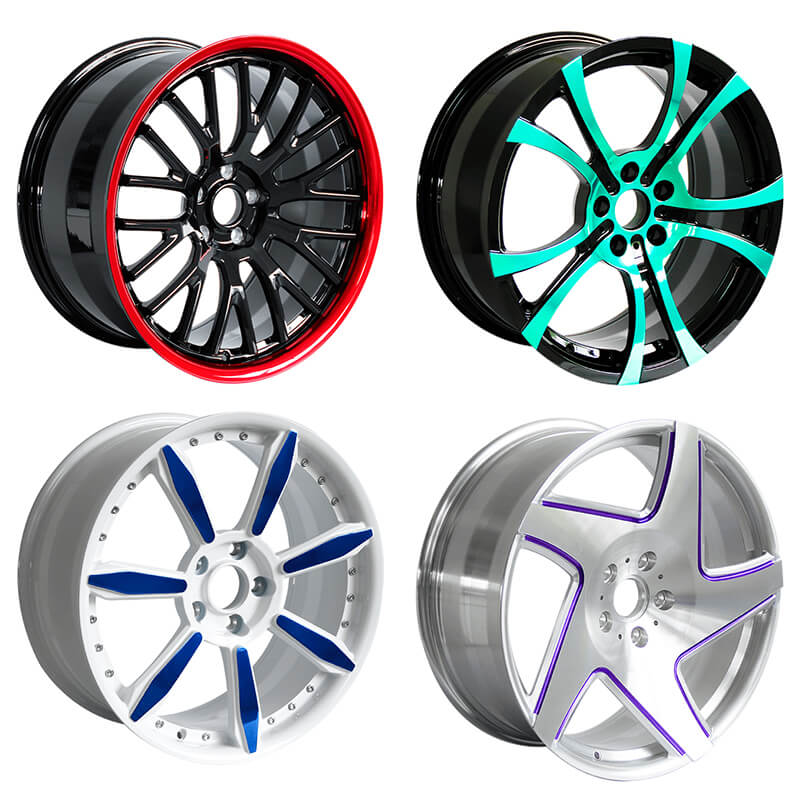 Gold painting car wheels and rims Gold painting car wheels and rims