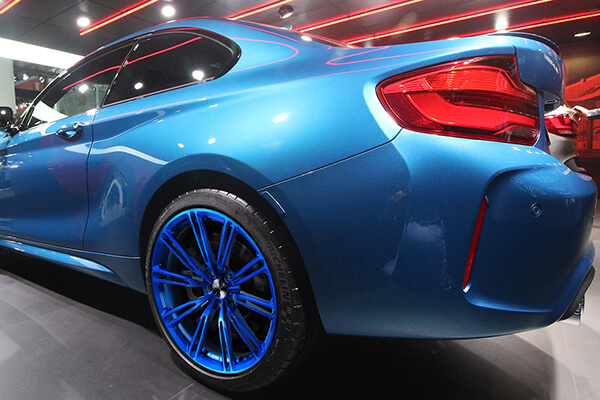 blue wheels for car blue wheels for car