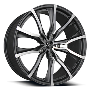 grey machined rims