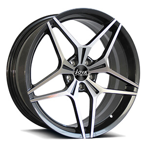 5 spoke machined rims