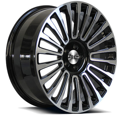 black multi spoke machined rims black multi spoke machined rims