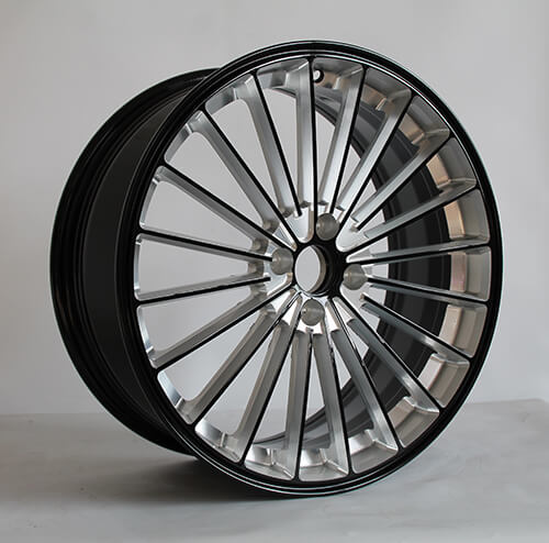 black forged rims milling spoke black forged rims milling spoke