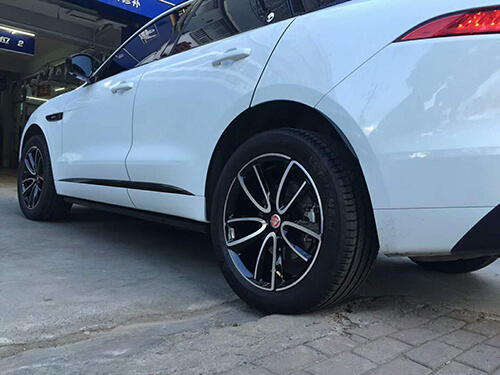 jaguar black machined wheels jaguar black machined wheels