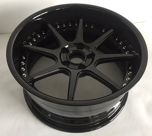2 piece forged wheels with rivets 2 piece forged wheels with rivets