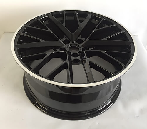 black wheels machined lip black wheels machined lip