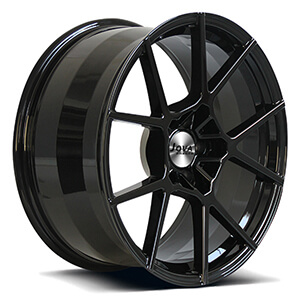 black forged rims