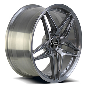 brushed grey wheels