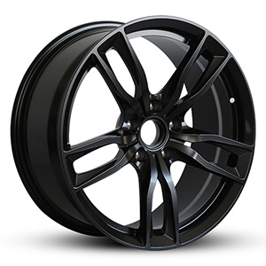 black dodge rims