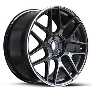 black amg rims