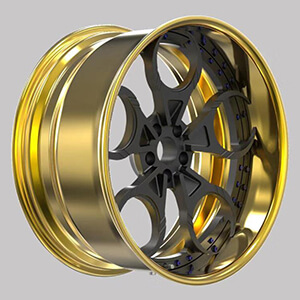 bmw chrome wheels
