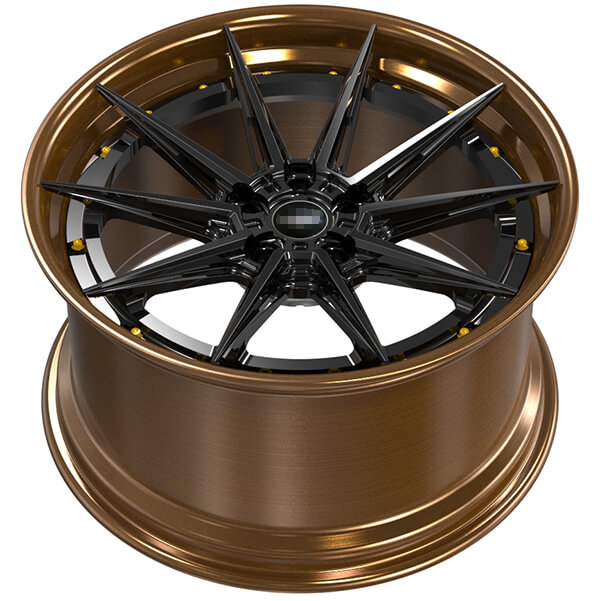 bronze and black rims bronze and black rims