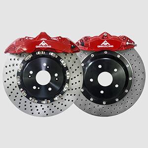 red brake calipers