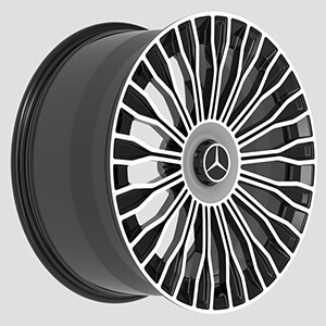mercedes multi spoke wheels