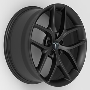 tesla stock rims