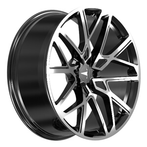 tesla staggered wheels