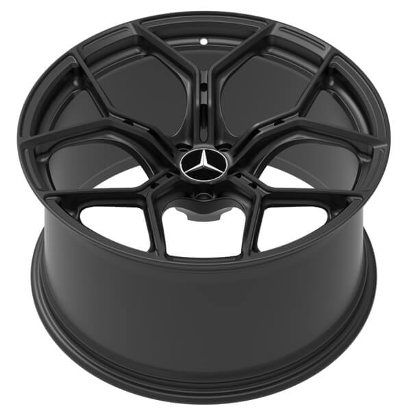 مرسيدس amg عجلات سوداء