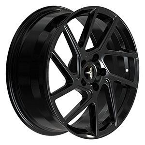 tesla black wheels
